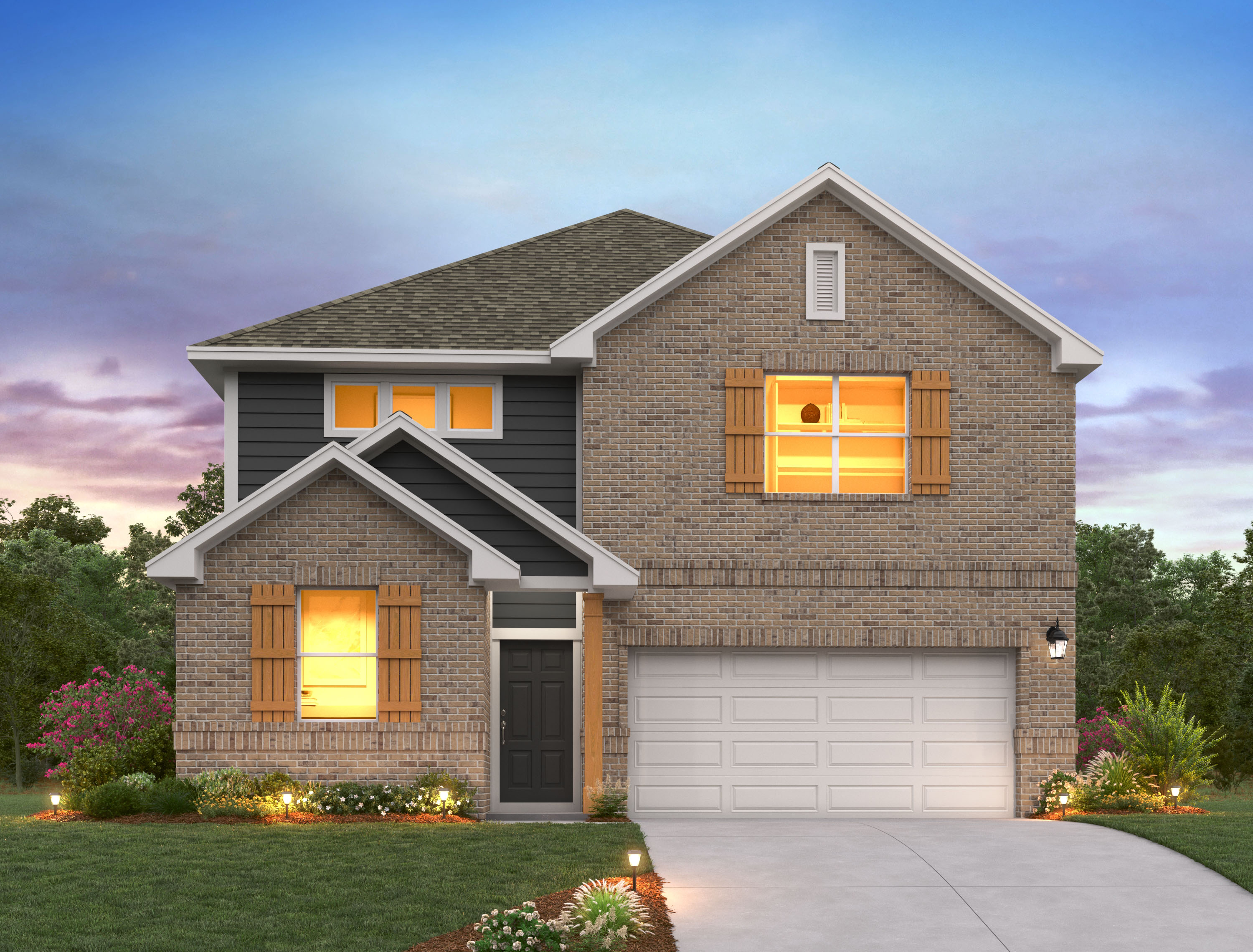 Colton New Home Plan in Berry Creek Highlands in Georgetown | Ashton Woods, image size:3000x2280